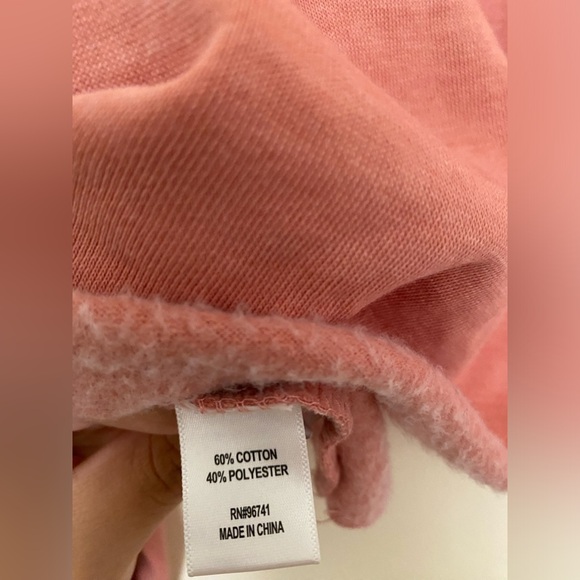 Oversized Pink Collared Pullover Sweater - Picture 3 of 3